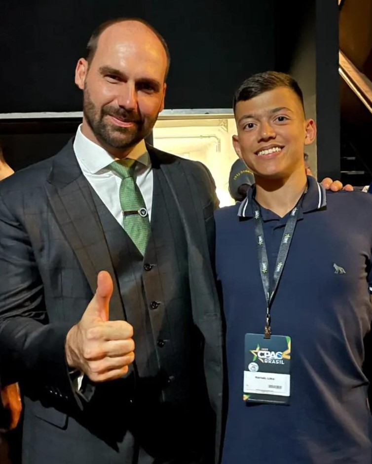 Foto com Eduardo